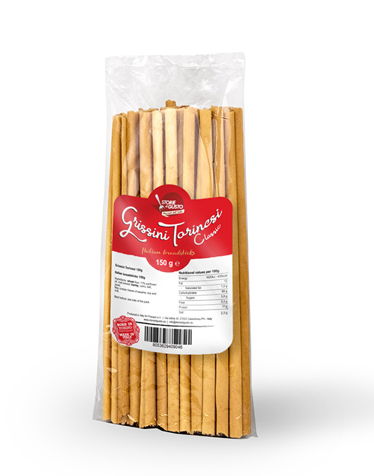 Grissino Torinese Storie di Gusto™ Classic Line bag 150 g