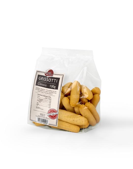 Grissotti bakery product by Storie di Gusto™ the Piccoli Selection bag 100 g