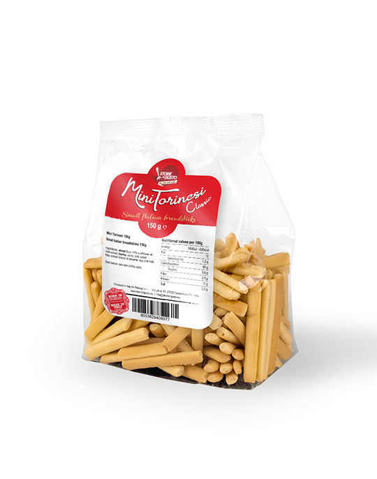 Mini Grissini Torinesi Storie di Gusto™ Classic Line bag 150 g