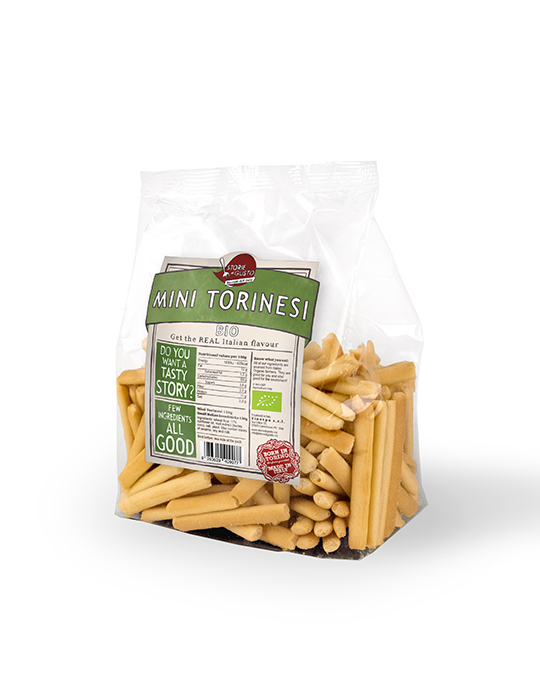 Mini Grissini Torinesi Storie di Gusto™ La Tradizione Organic bag150 g