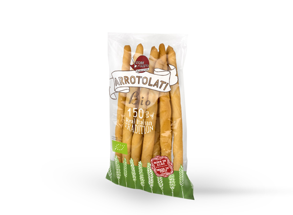 Grissino Arrotolato by Storie di Gusto™ La Tradizione Organic line in pack printed