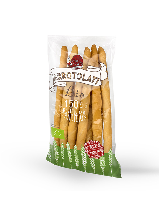 Gli Arrotolati originali Storie di Gusto™ Linea Classica flow pack stampato 150 grammi