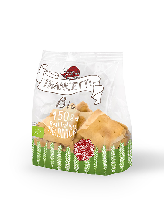 Trancetti Storie di Gusto™ Linea La Tradizione BIO flow pack 150 grammi
