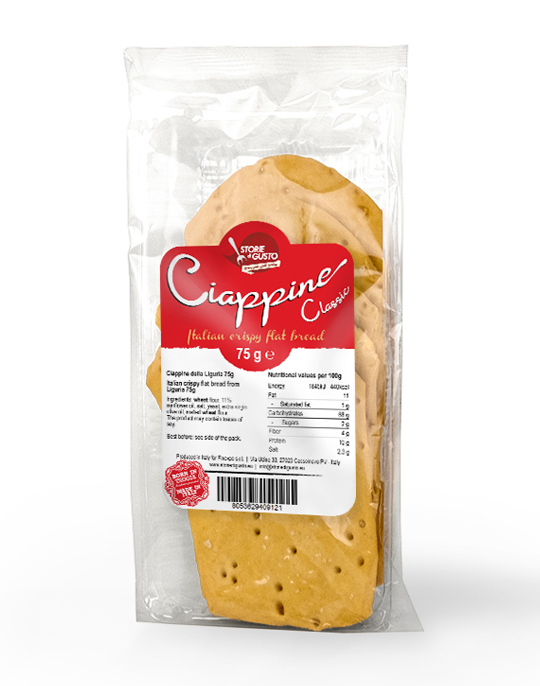 Ciappine Storie di Gusto™ Linea Classica vaschetta 75 grammi
