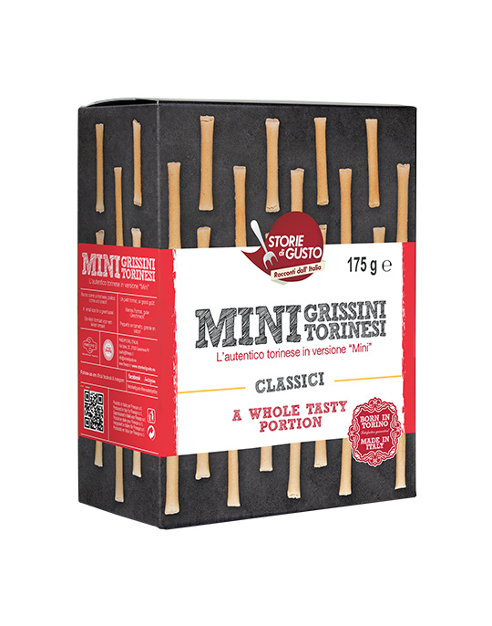 Mini Grissini Torinesi Storie di Gusto™ Linea Classica box 175 grammi