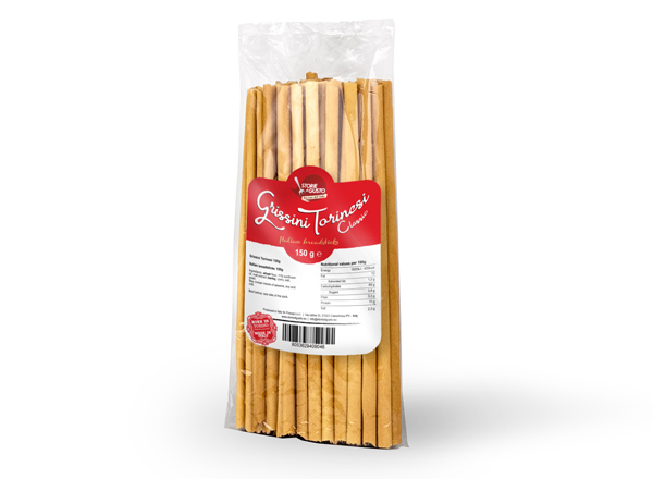 Grissino Torinese Storie di Gusto™ Linea Classica in pack con etichetta
