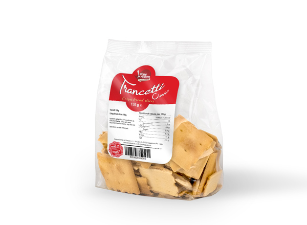 Trancetti Storie di Gusto™ Linea Classica flow pack con etichetta