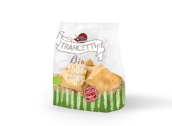Trancetti Storie di Gusto™ Linea La Tradizione BIO in pack stampato